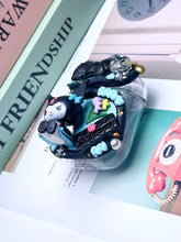 Загрузить изображение в средство просмотра галереи, Sanrio Kuromi Decoden Earbud Case AirPods Case For Any Model
