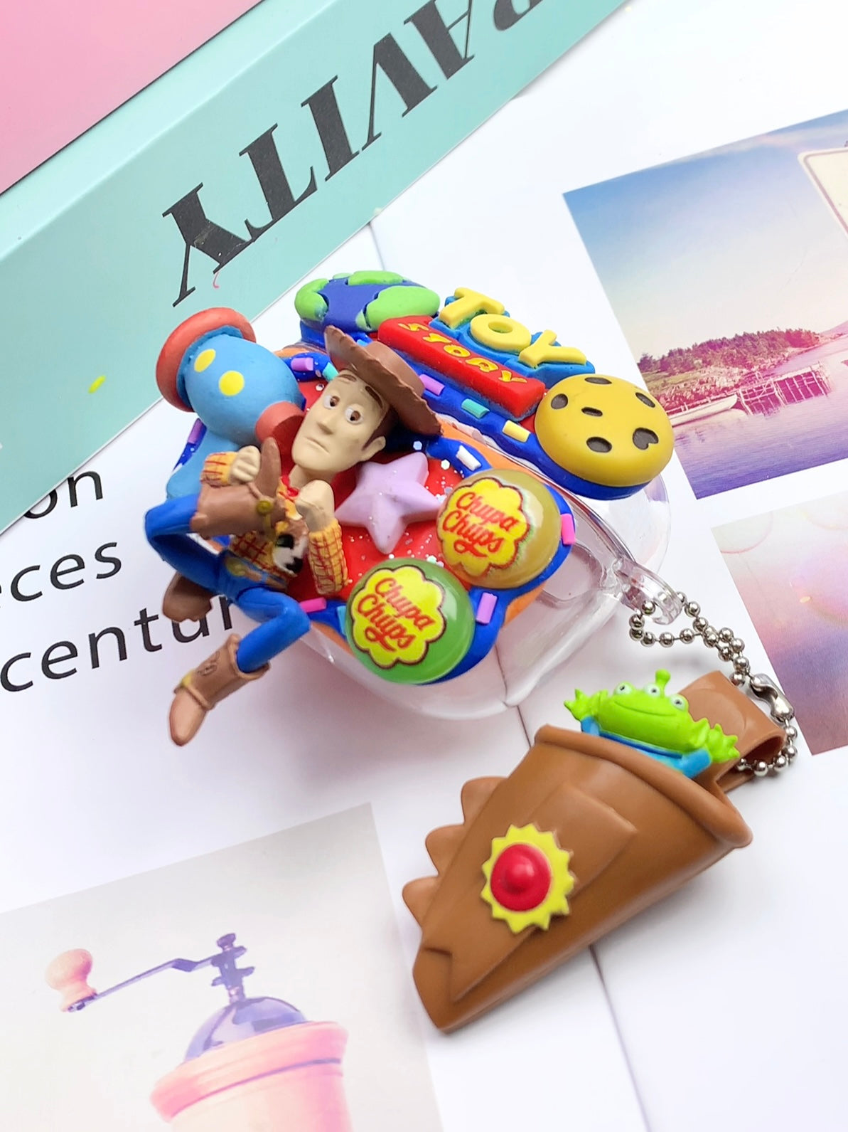Handmade Decoden Earbud Case｜All Models Available｜Toy