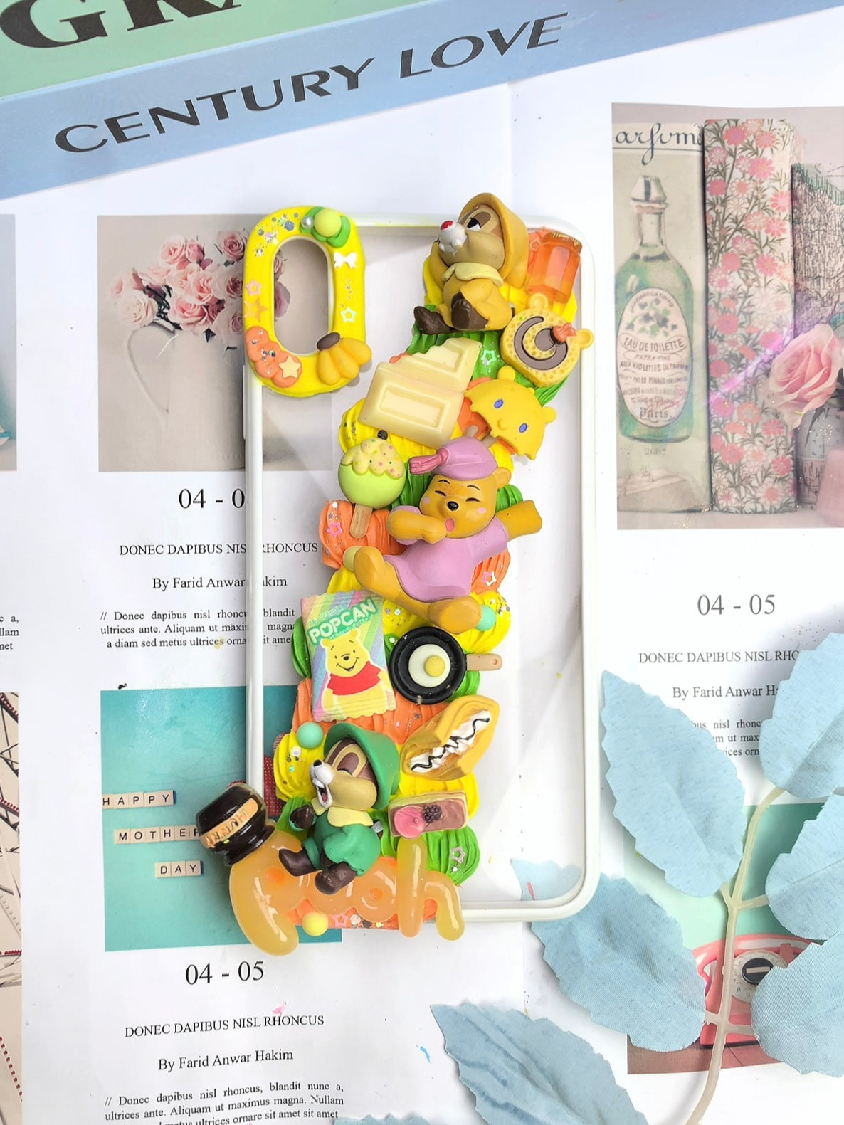 Winnie the Pooh Handmade Decoden Phone Case｜All Models Available