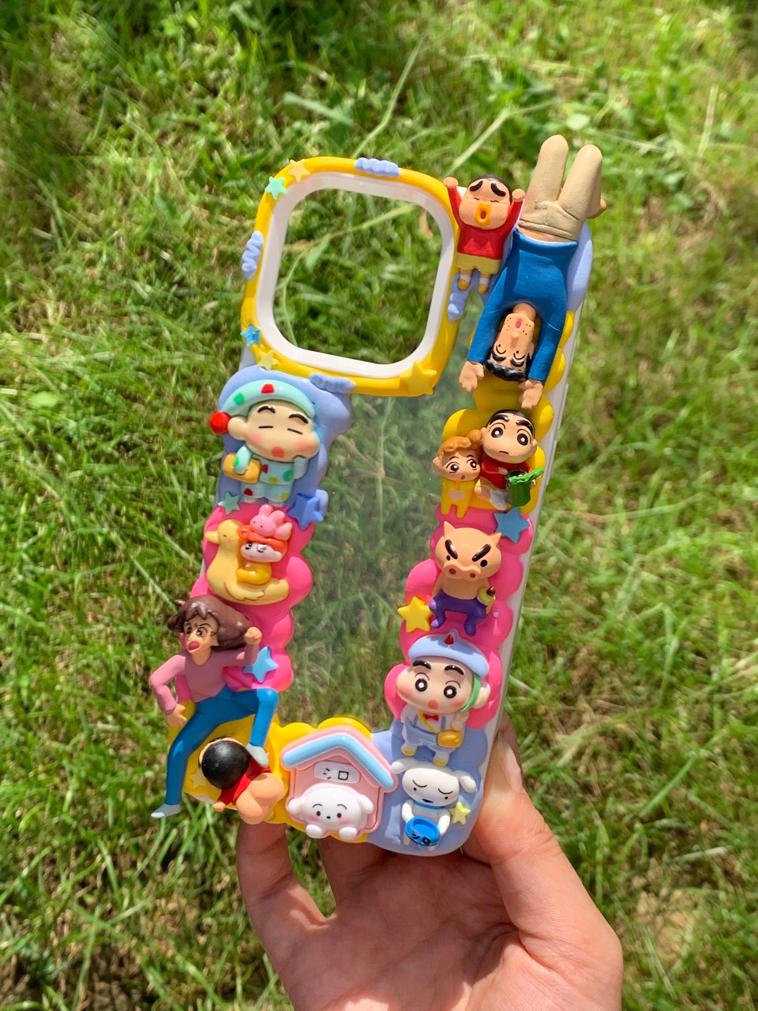 Crayon Shin-chan Decoden Phone Cases For Any Phone Model