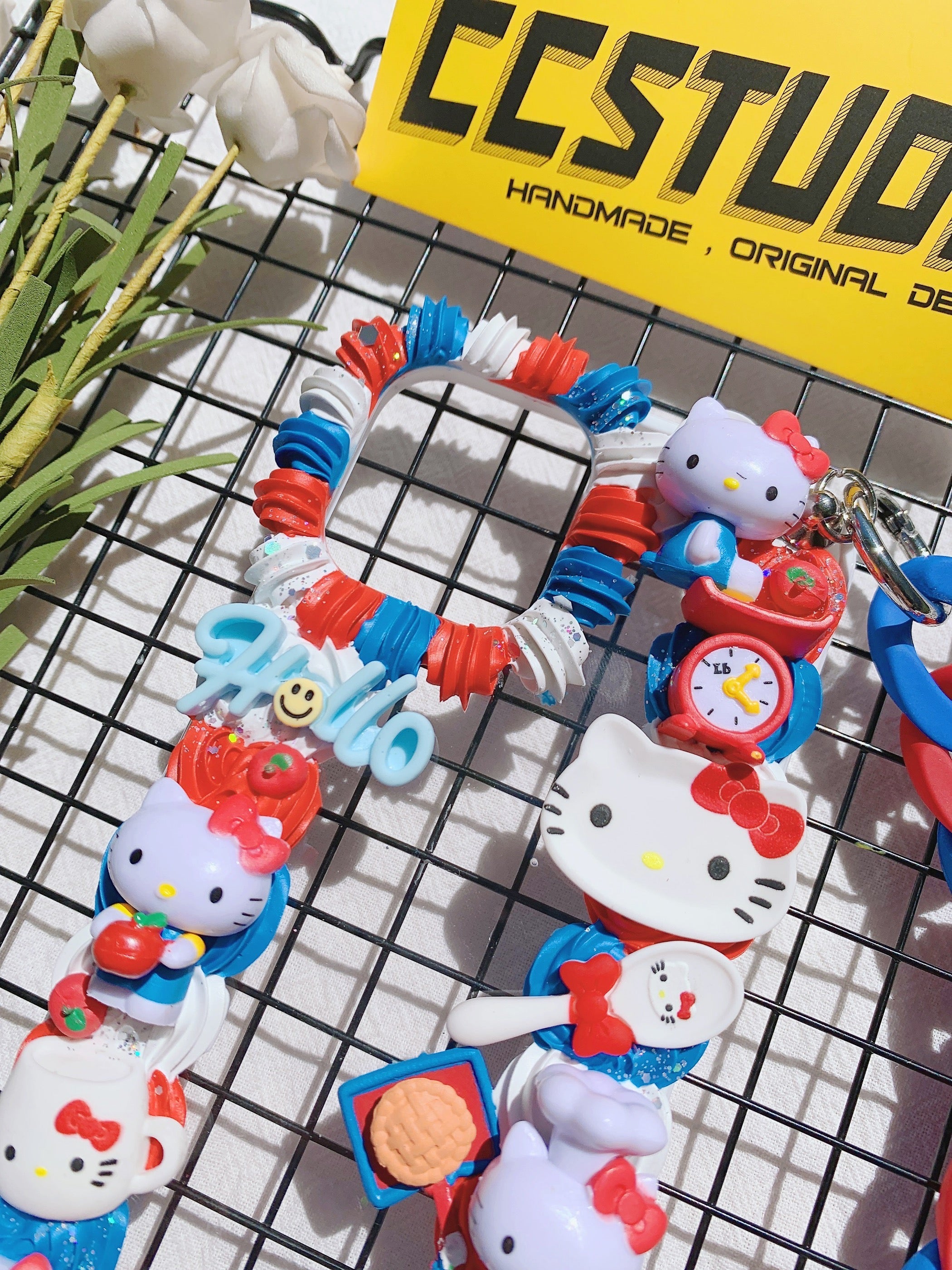 Sanrio Hello Kitty Handmade Decoden Phone Case｜All Models Available