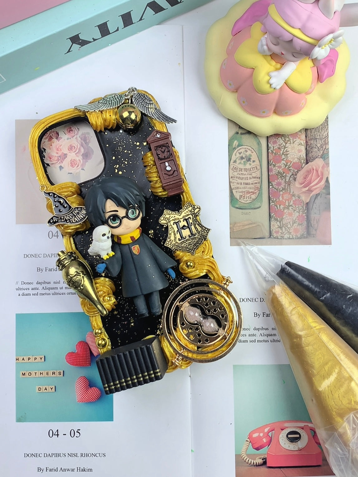 Harry Potter Handmade Decoden Phone Case｜All Models Available
