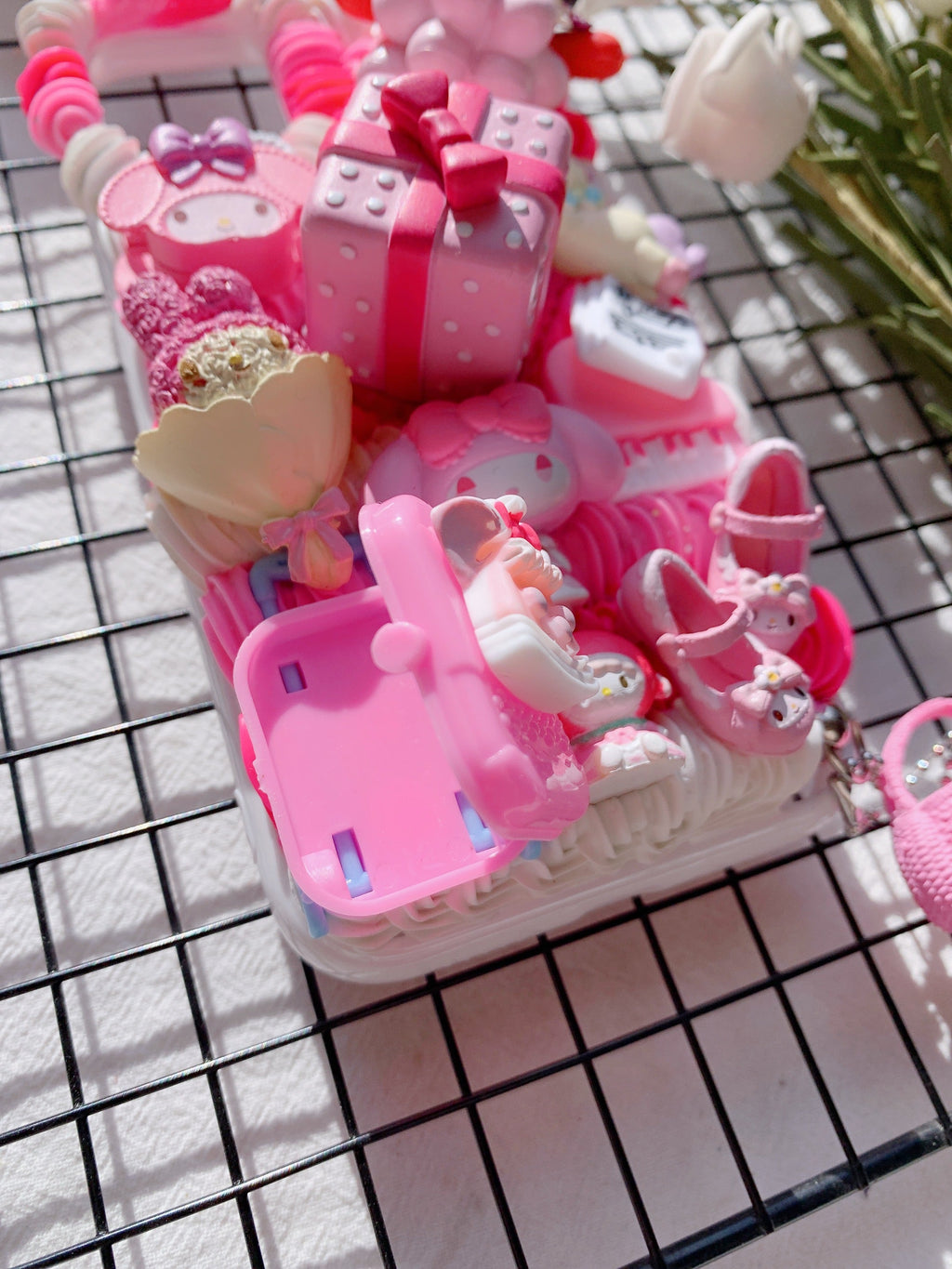 Sanrio Mymelody Handmade Decoden Phone Case｜All Models Available