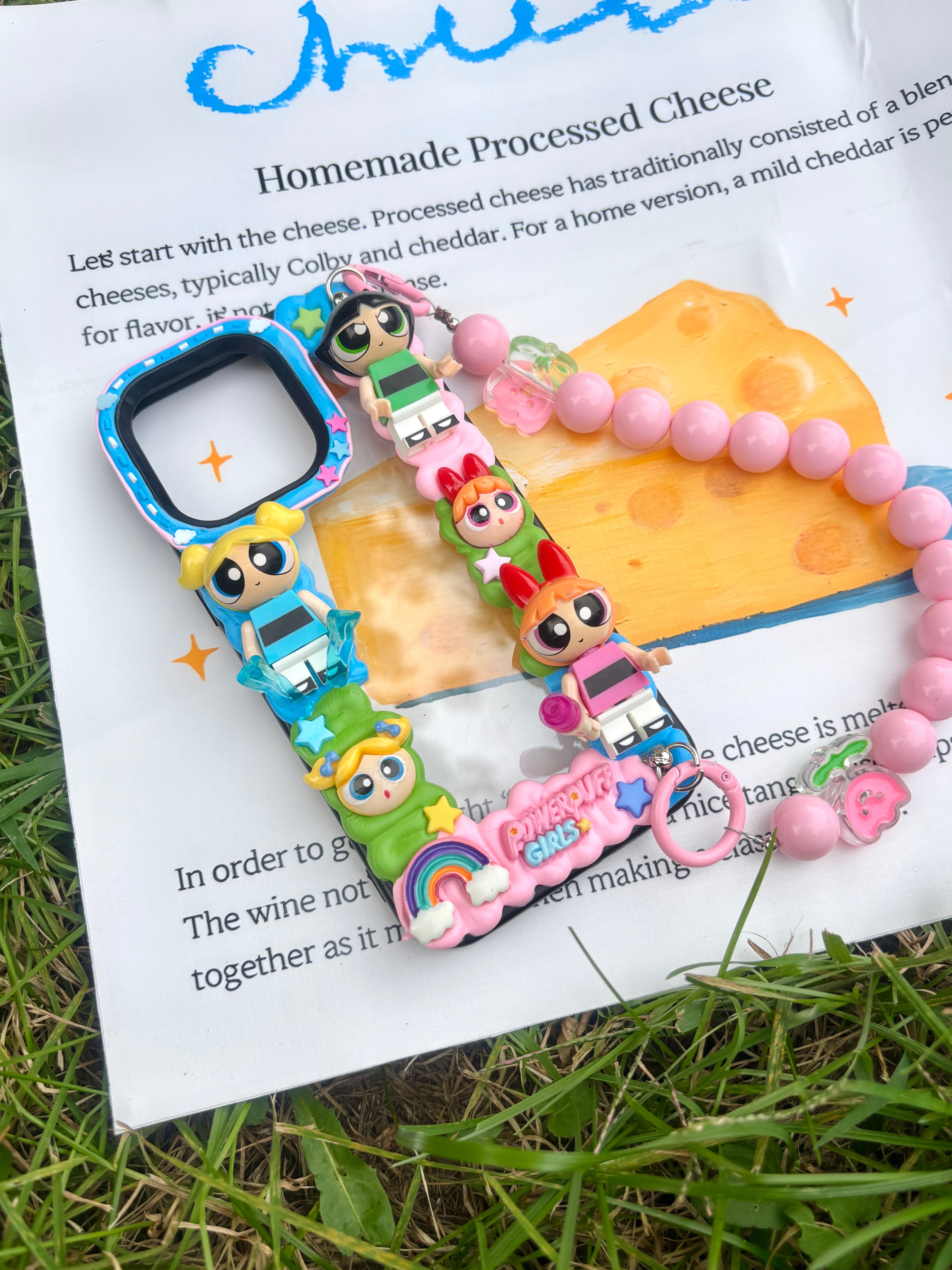 Powerpuff Girls Handmade Decoden Phone Case｜All Models Available