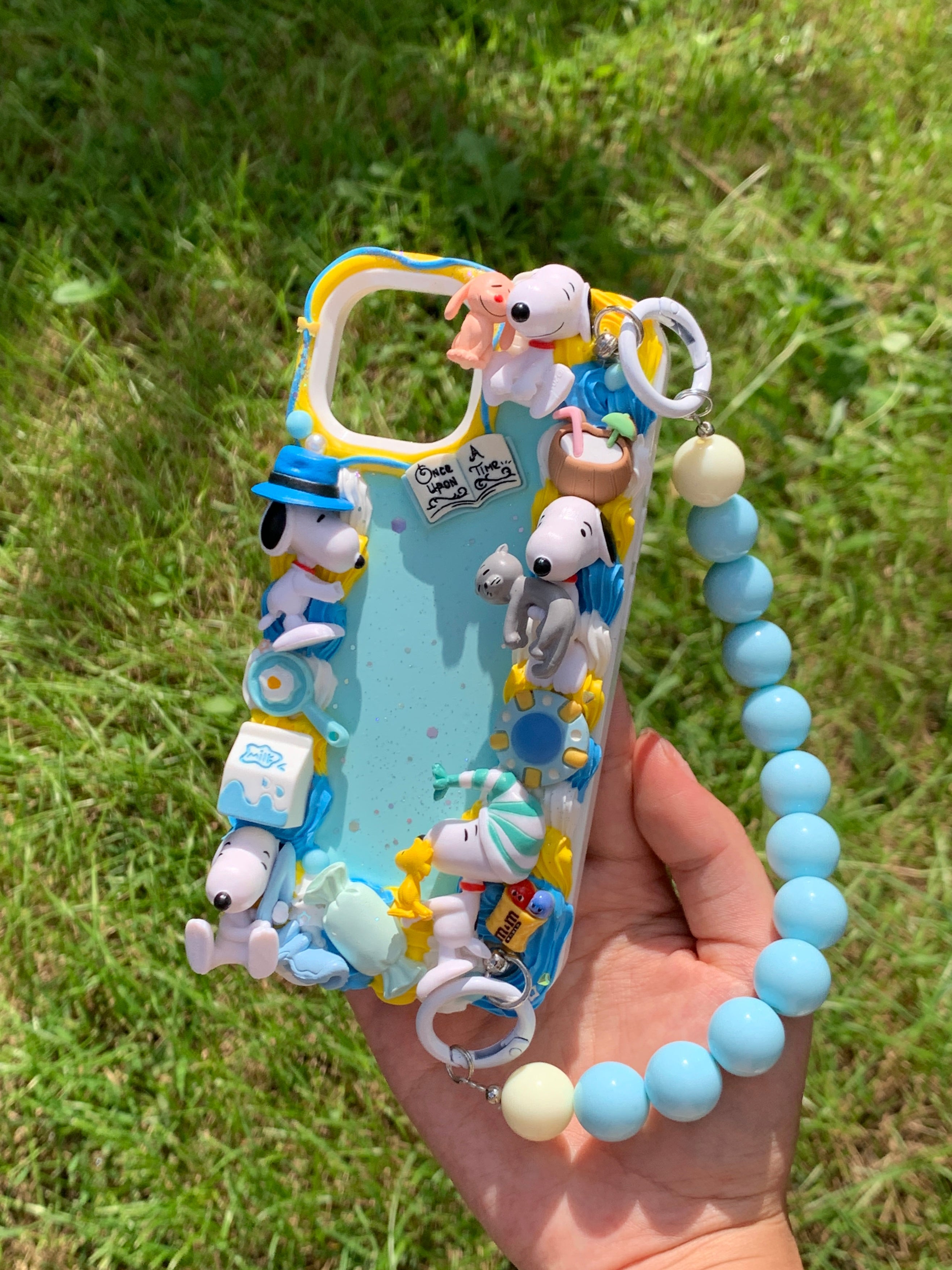 Snoopy Handmade Decoden Phone Case｜All Models Available