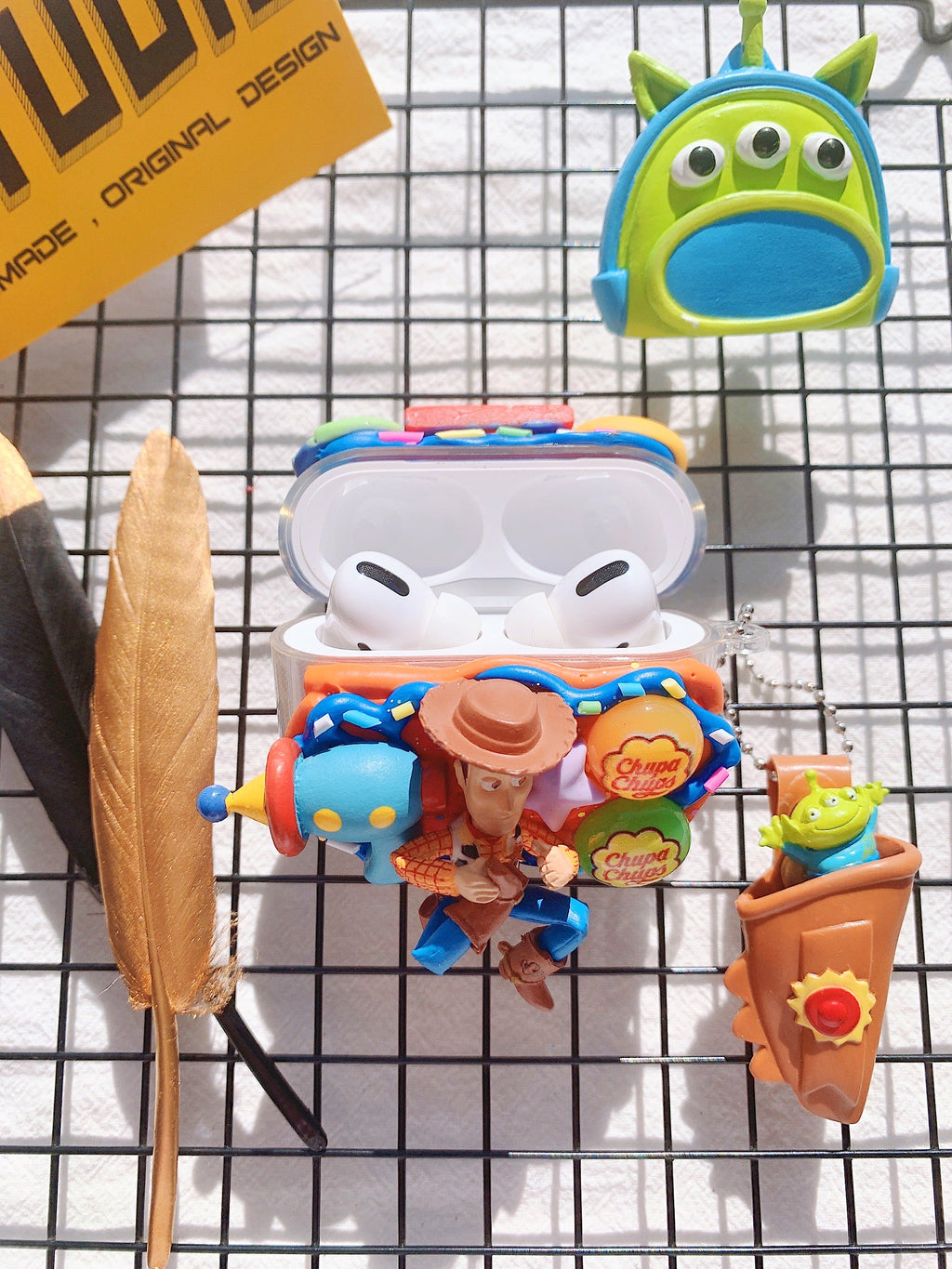 Handmade Decoden Earbud Case｜All Models Available｜Toy