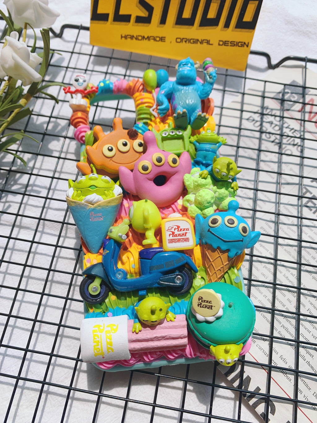 Toy Story Handmade Decoden Phone Case｜All Models Available Monster INC. Aliens
