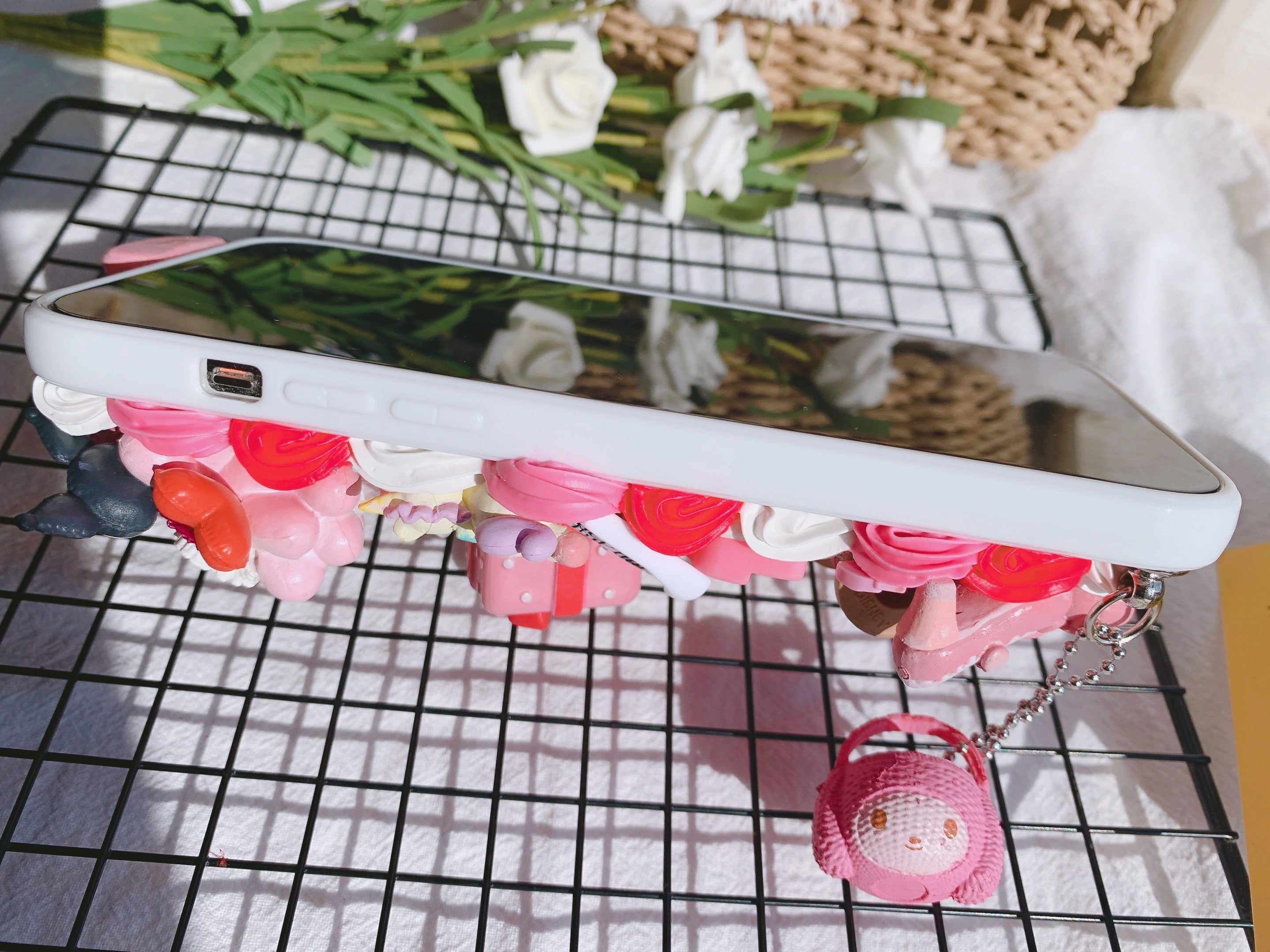 Sanrio Mymelody Handmade Decoden Phone Case｜All Models Available