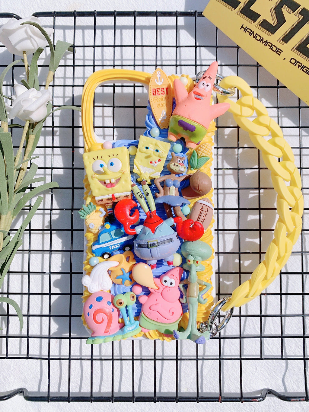 SpongeBob Handmade Decoden Phone Case｜All Models Available