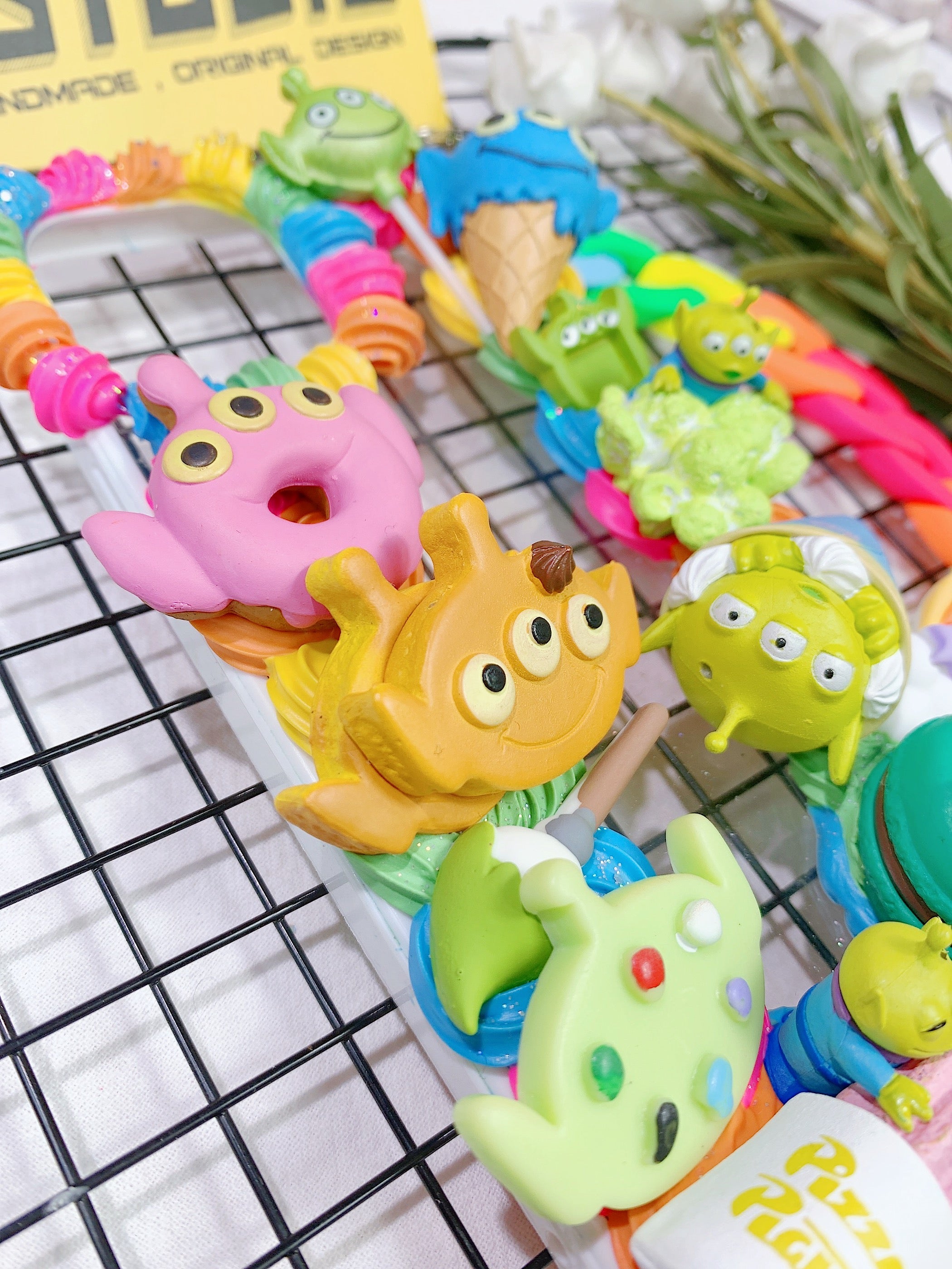 Toy Story Aliens Handmade Decoden Phone Case｜All Models Available