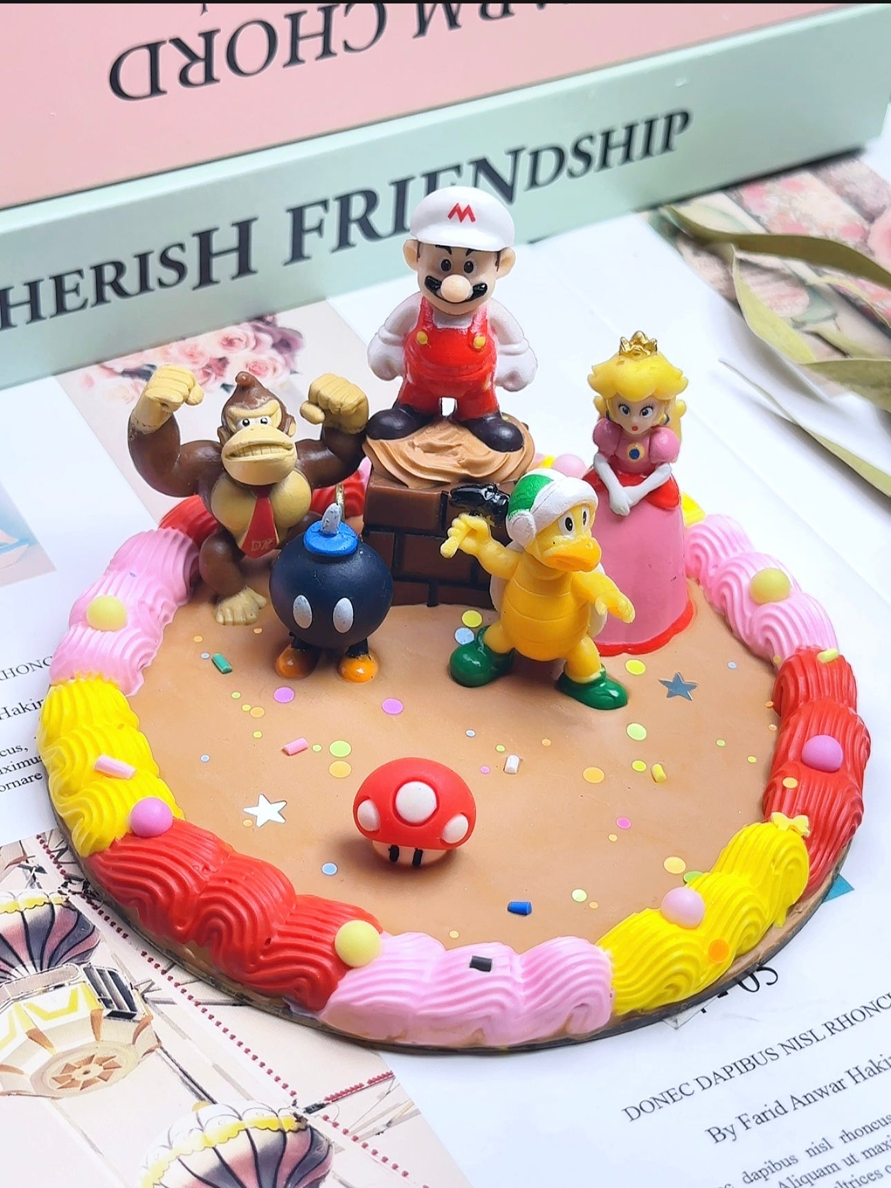 Super Mario Handmade Decoden Phone/Tablet Stand