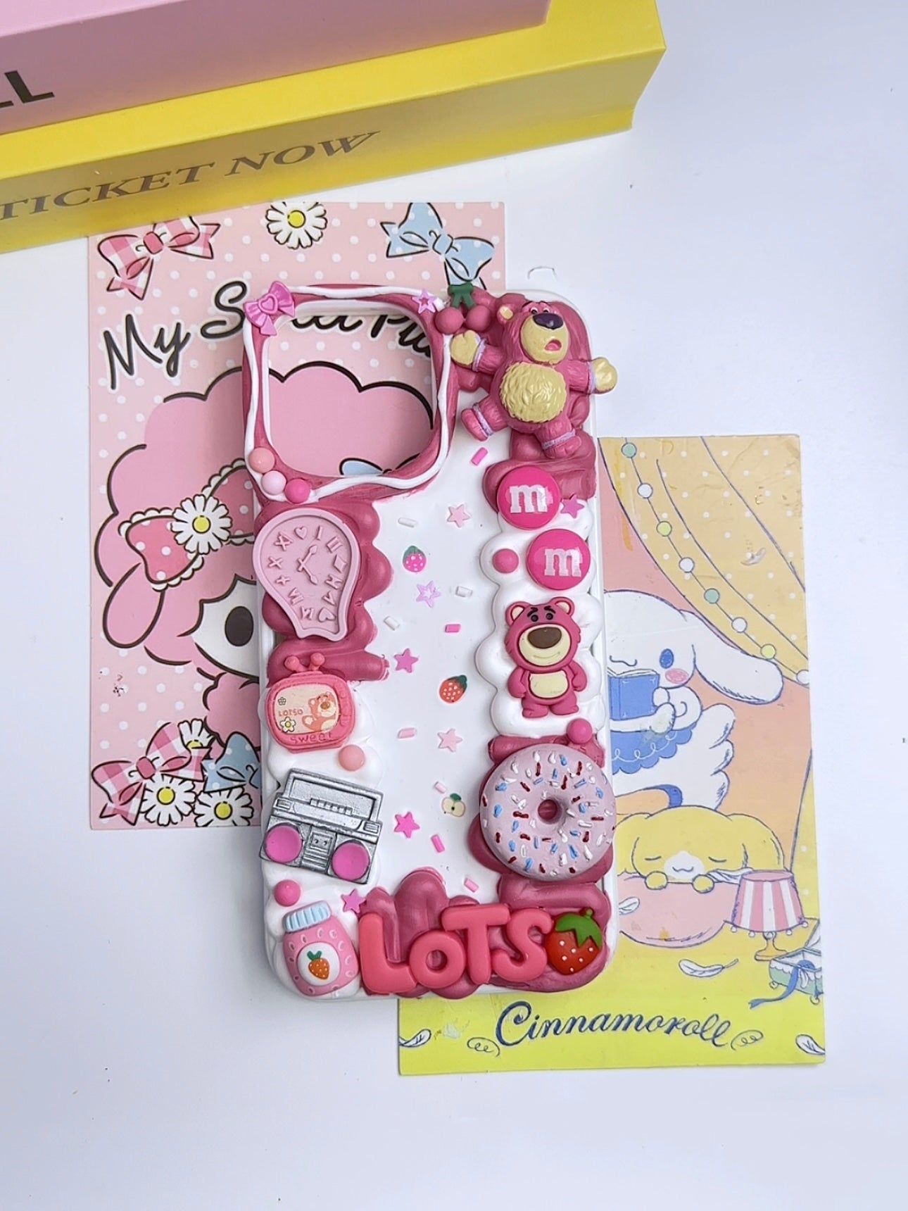 Toy Story Losto Bear Handmade Decoden Phone Case｜All Models Available