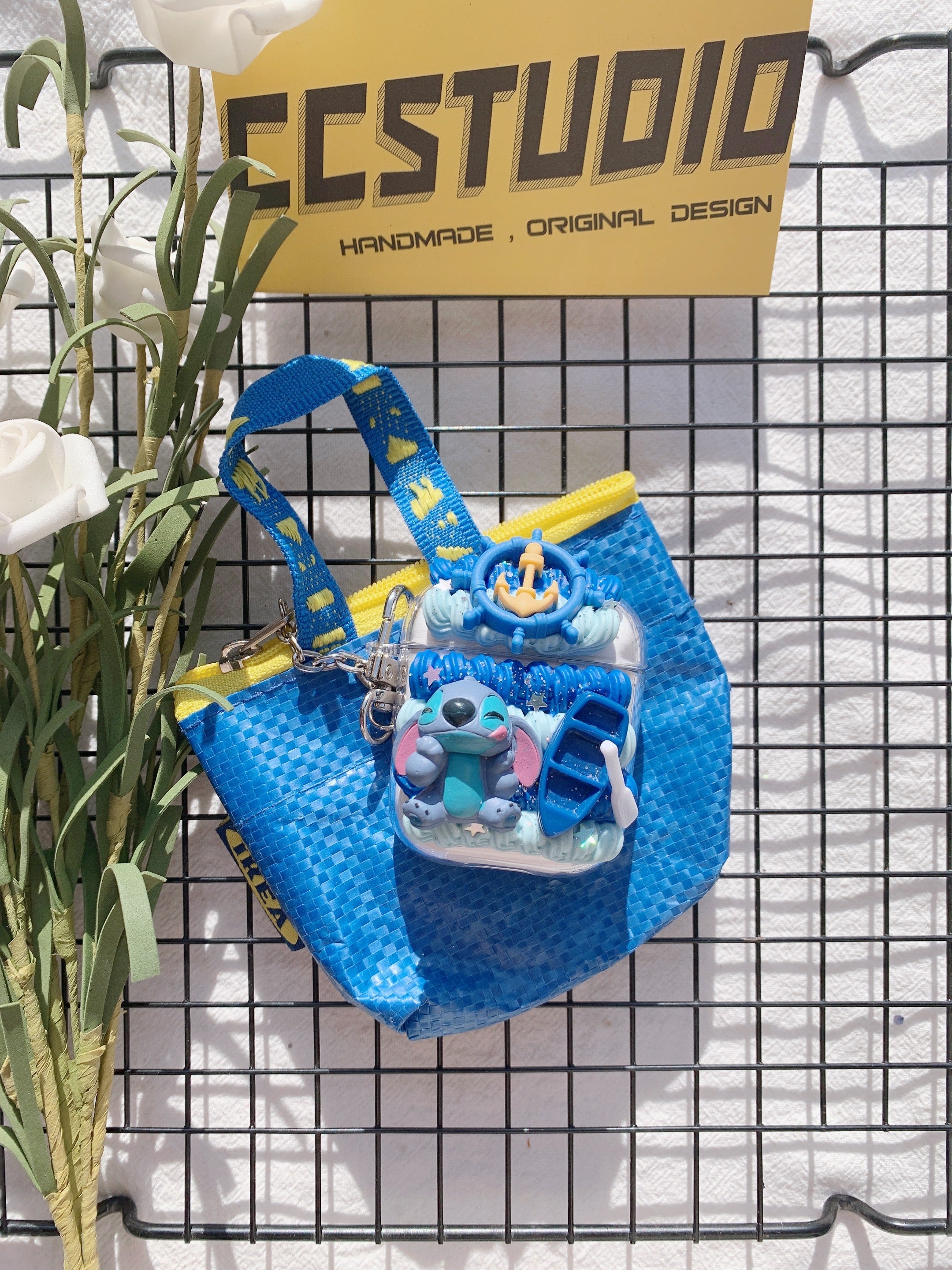 Stitch Handmade Decoden Earbud Case｜All Models Available