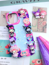 Cargar imagen en el visor de la galería, Sanrio Kuromi &amp; Mymelody Decoden Phone Cases For Any Phone Model
