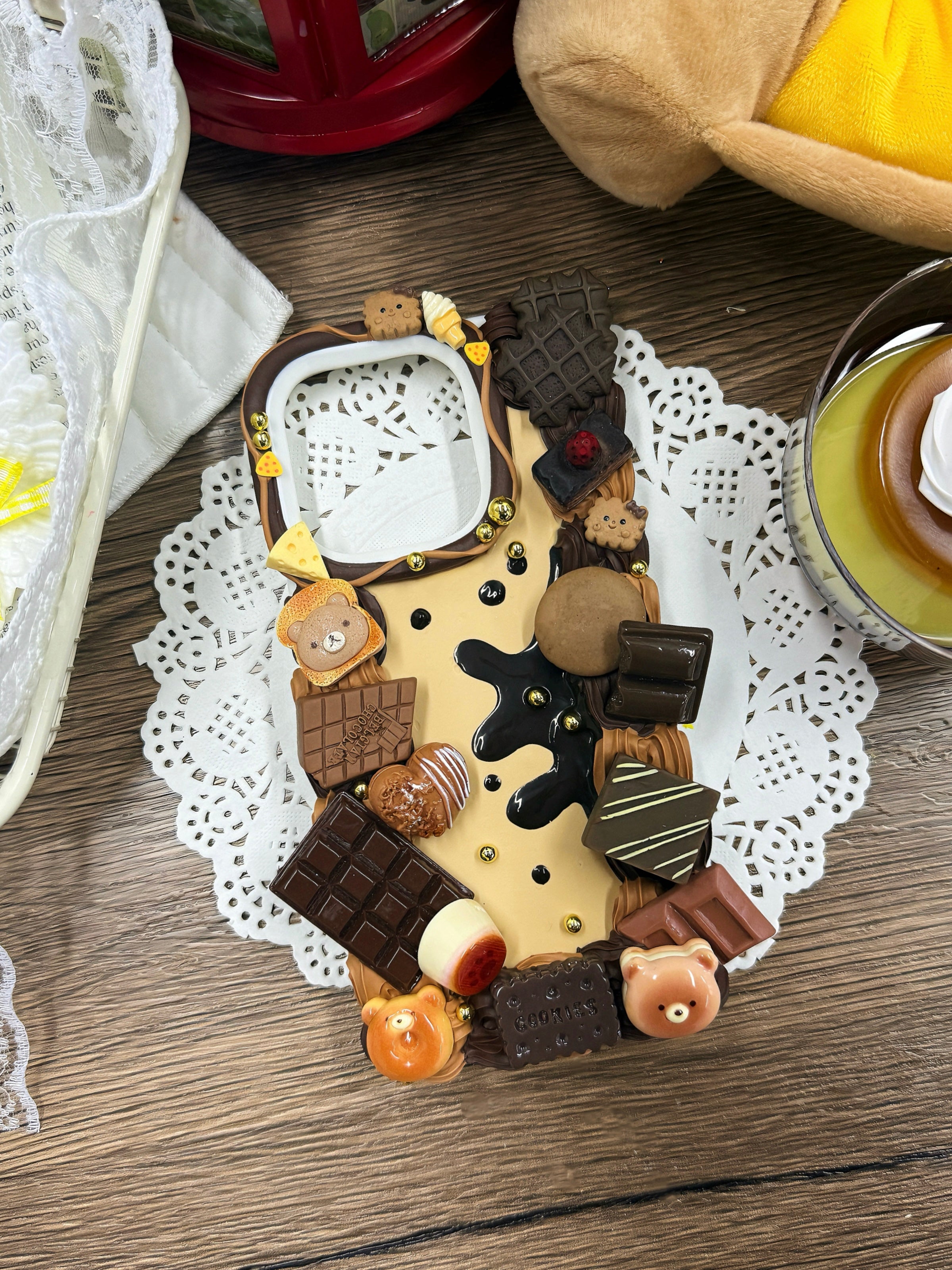 Chocolate Dessert Decoden Phone Case