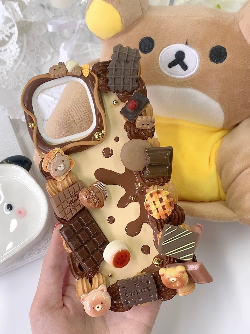 Chocolate Dessert Decoden Phone Case
