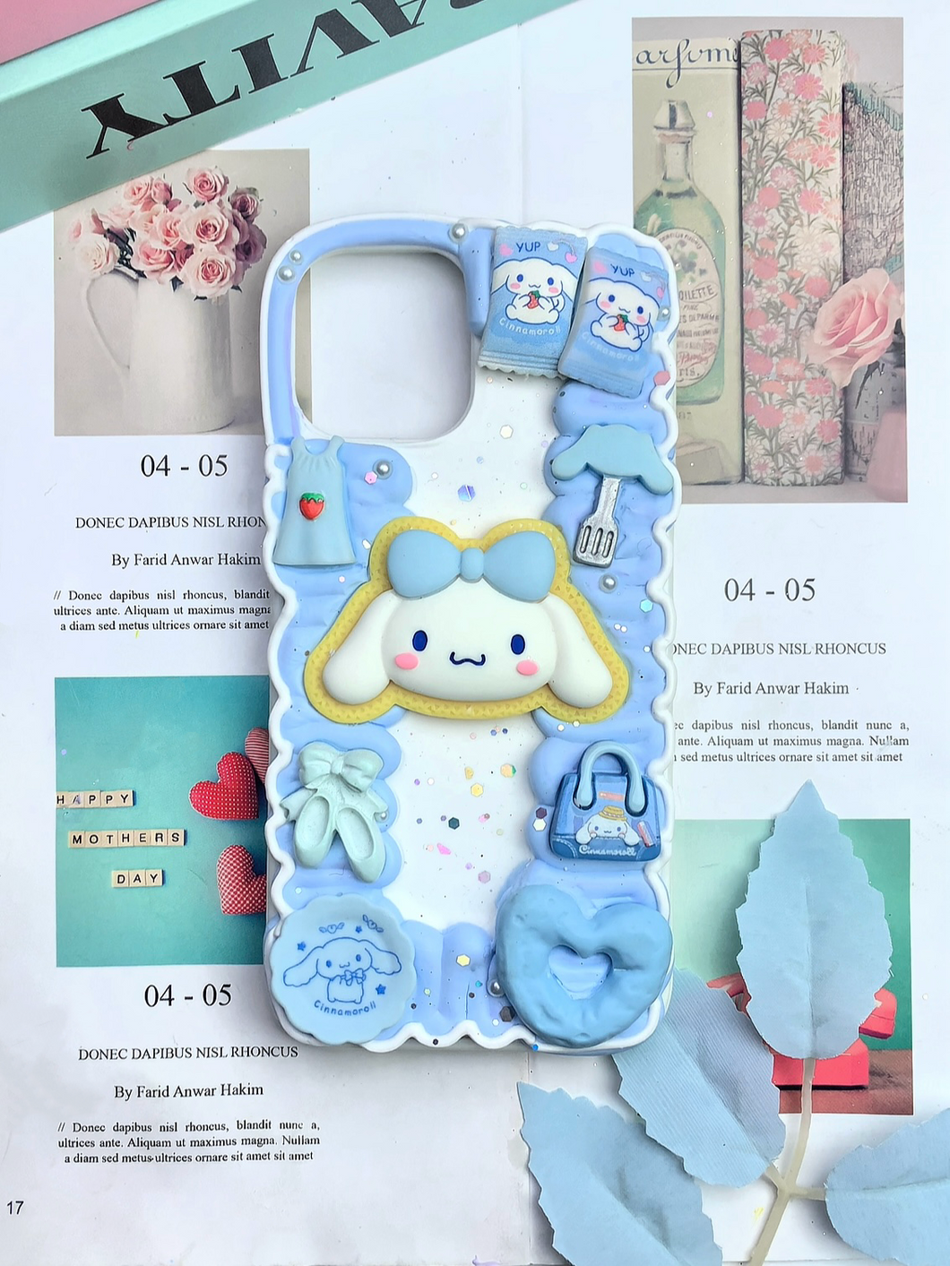 Sanrio Cinnamoroll Cinnamoroll Decoden Phone Cases For Any Phone Model