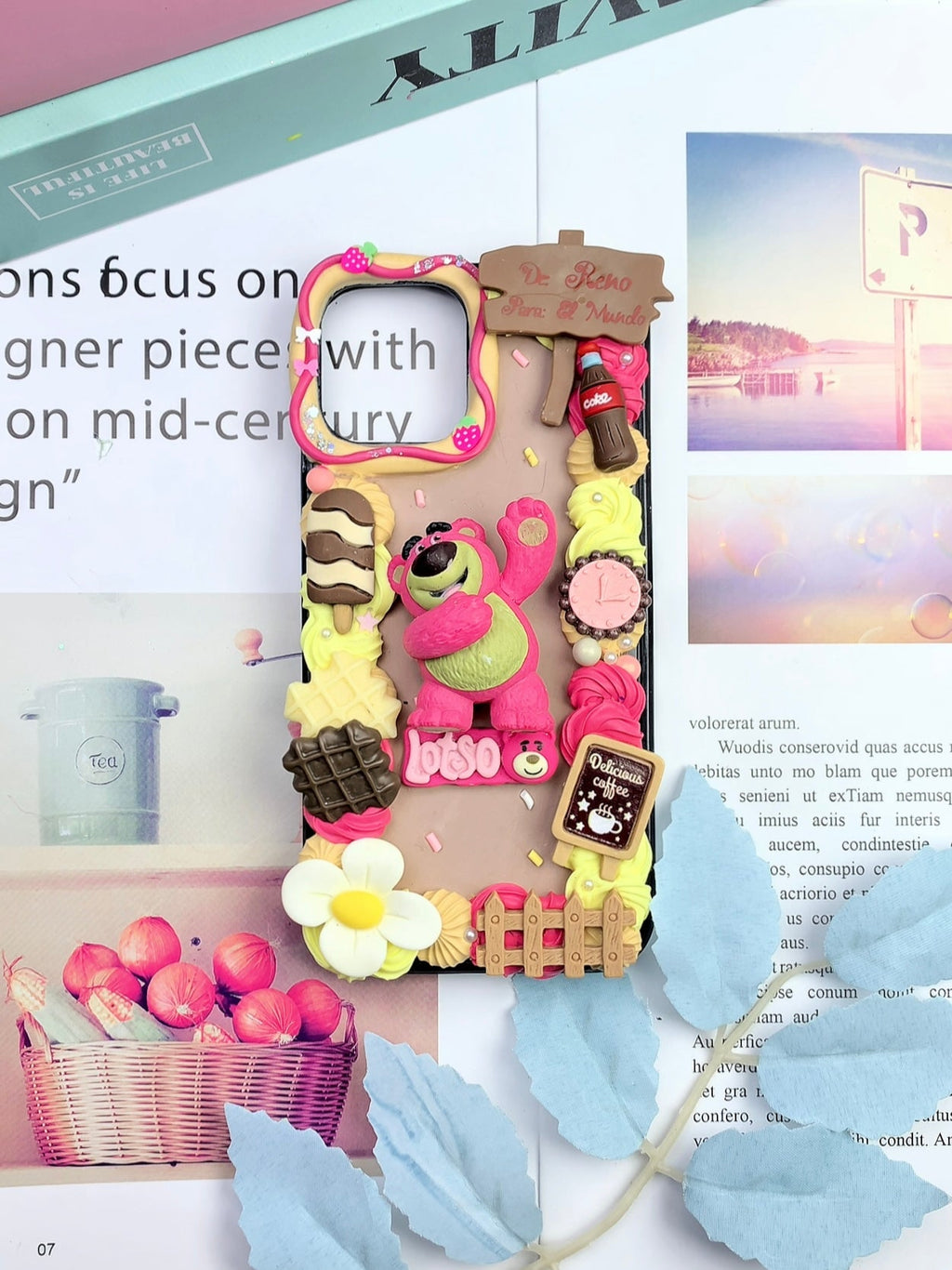 Handmade Decoden Phone Case｜All Models Available｜Toy