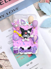 Cargar imagen en el visor de la galería, Sanrio Kuromi Decoden Card Sleeve
