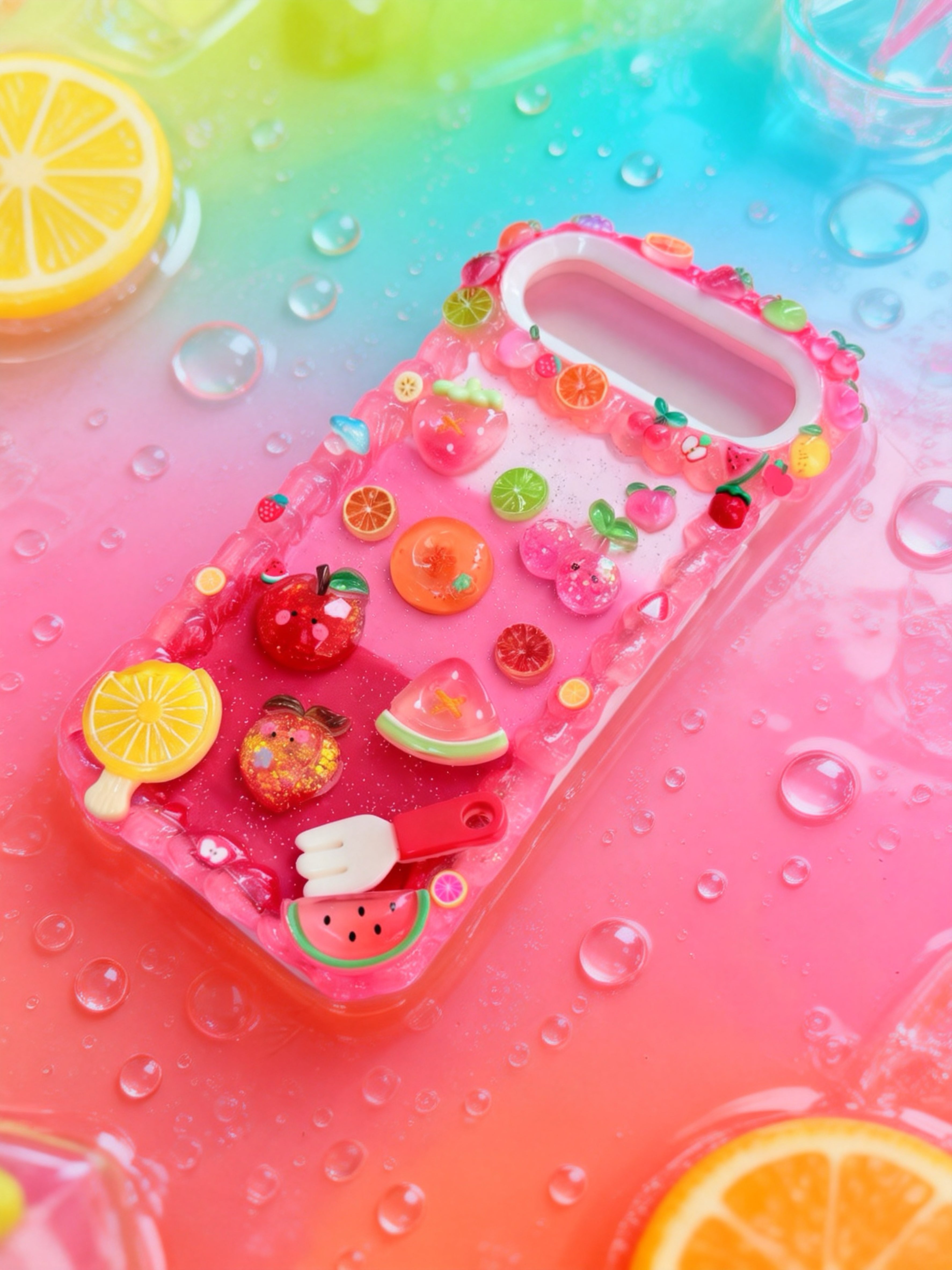 Fruit Theme Decoden Phone Case