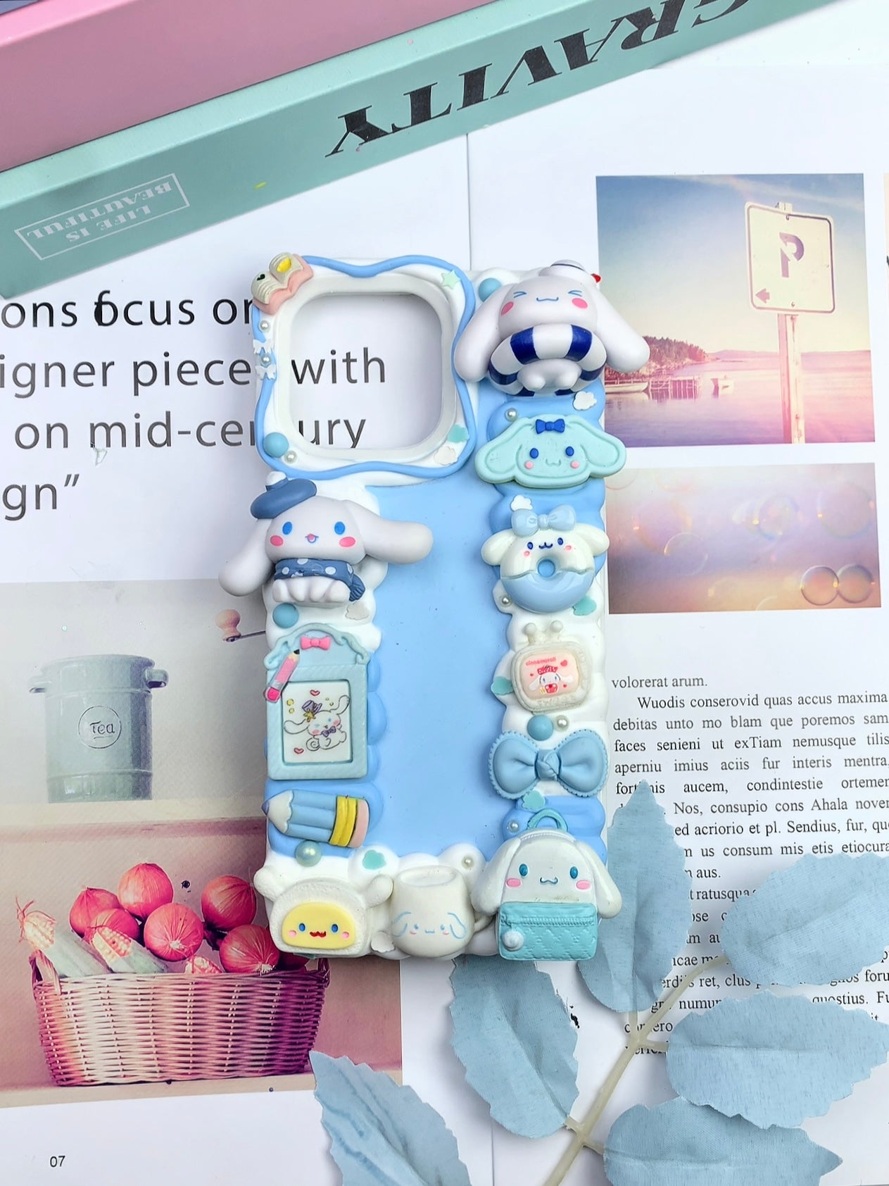 Sanrio Cinnamonroll Cinnamoroll Decoden Phone Cases For Any Phone Model