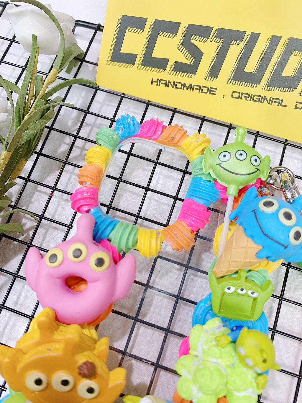 Toy Story Aliens Handmade Decoden Phone Case｜All Models Available