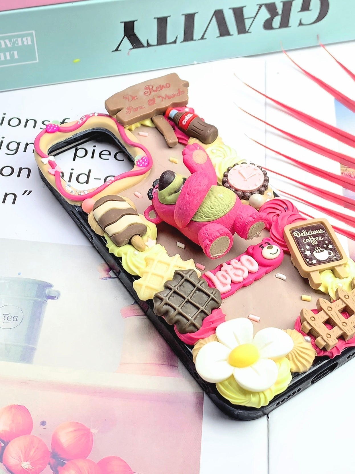 Handmade Decoden Phone Case｜All Models Available｜Toy