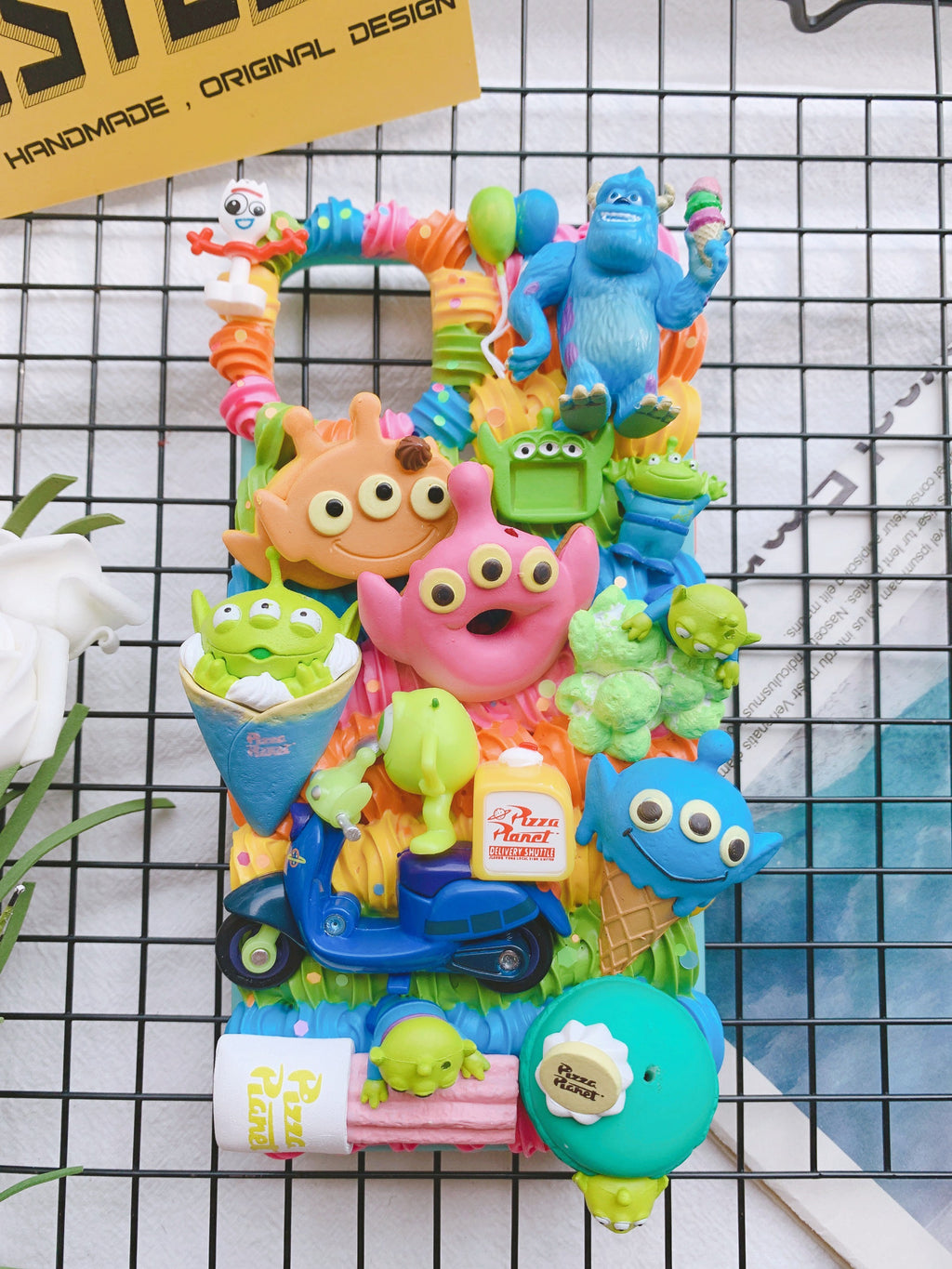 Toy Story Handmade Decoden Phone Case｜All Models Available Monster INC. Aliens