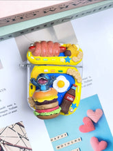 Carregar imagem no visualizador da galeria, Humburger Stitch Decoden Earbud Case AirPods Case For Any Model
