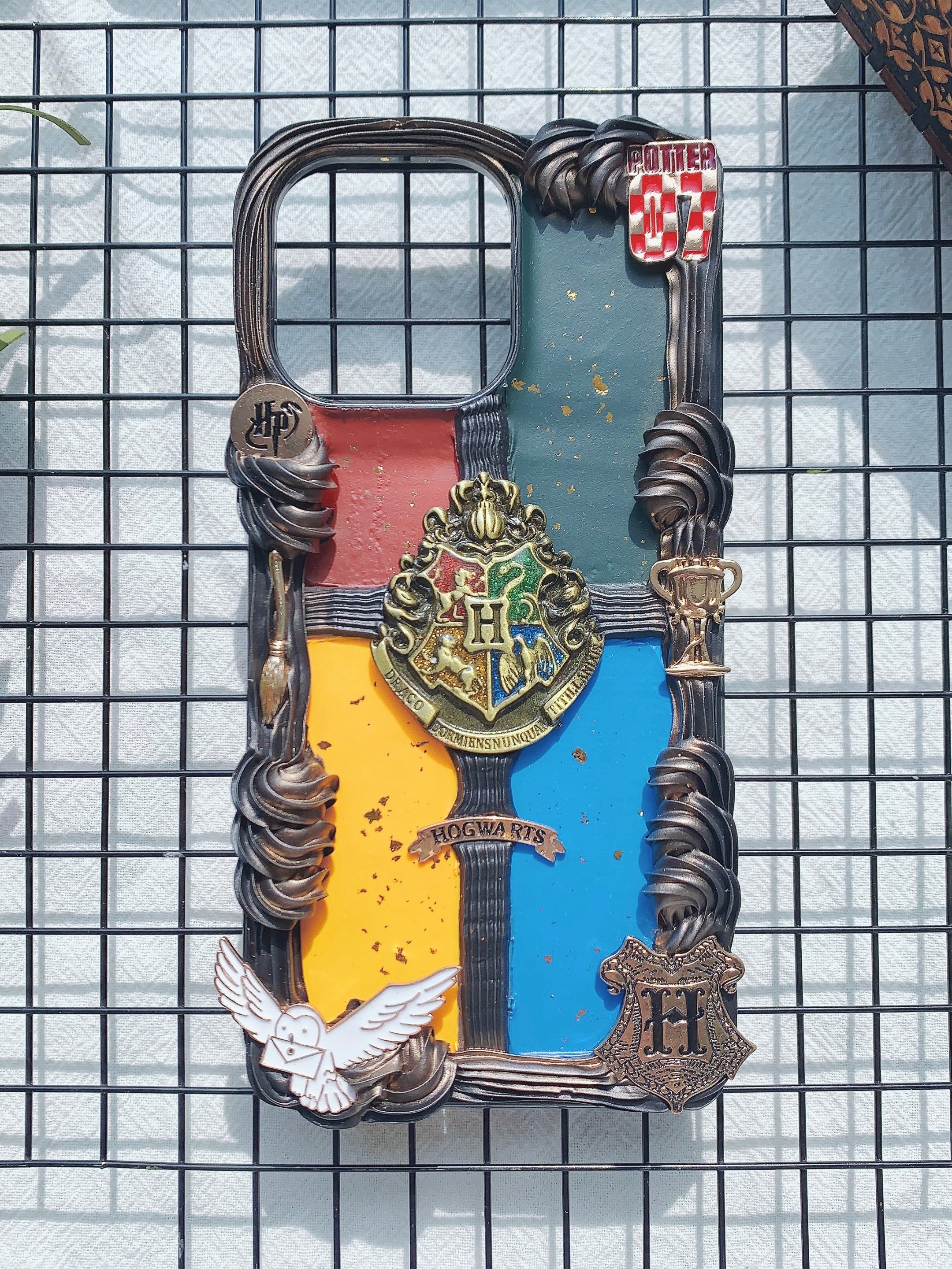 Harry Potter Hogwarts Handmade Decoden Phone Case｜All Models Available