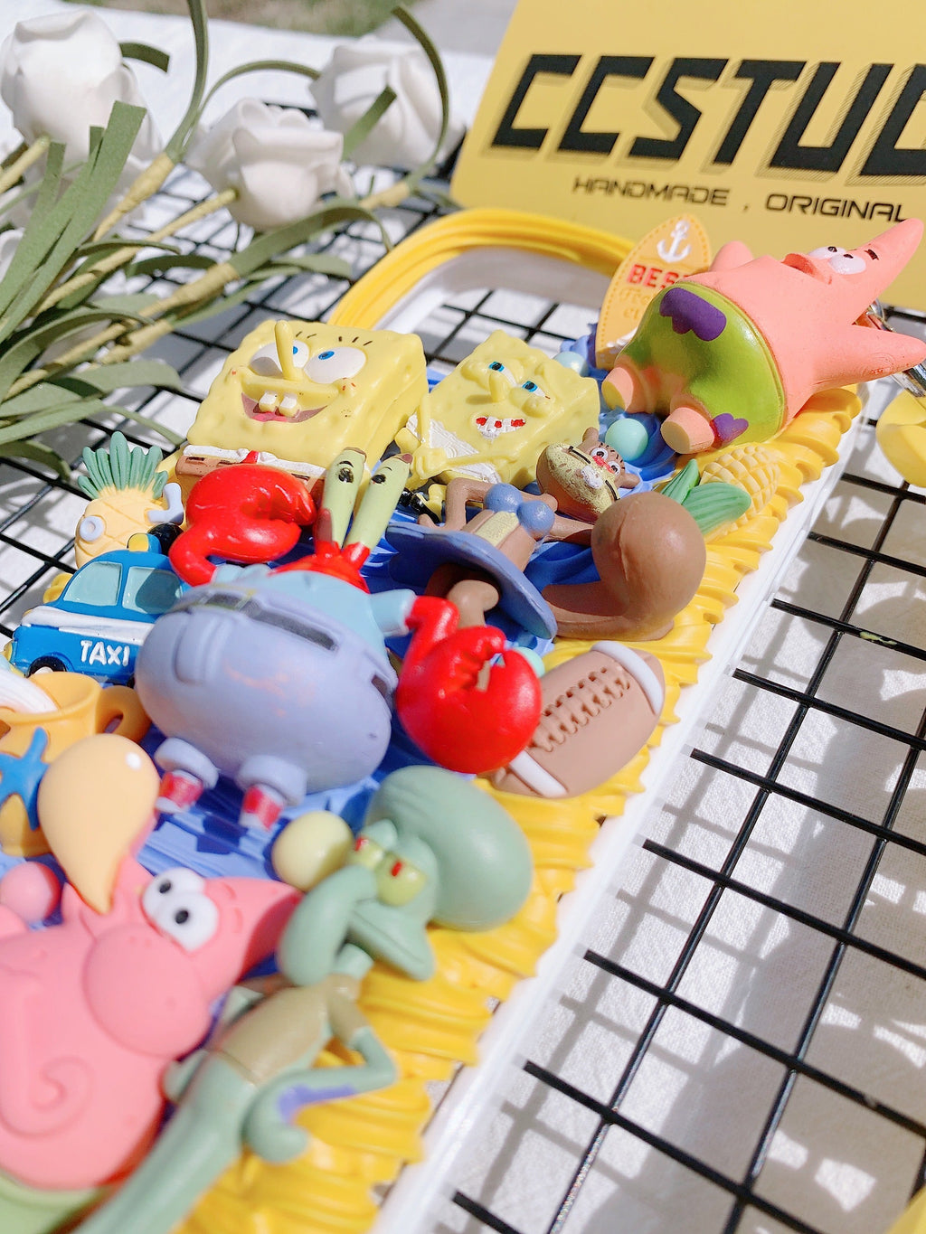 SpongeBob Handmade Decoden Phone Case｜All Models Available