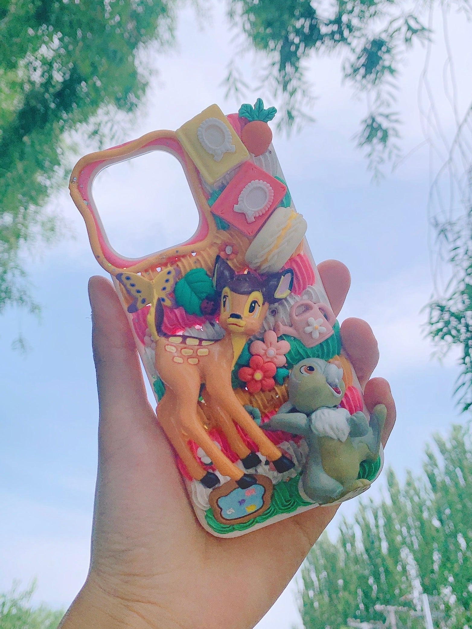 Bambi Handmade Decoden Phone Case｜All Models Available
