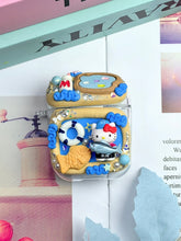Загрузить изображение в средство просмотра галереи, Sanrio Hello Kitty Go Fishing Decoden Earbud Case AirPods Case For Any Model
