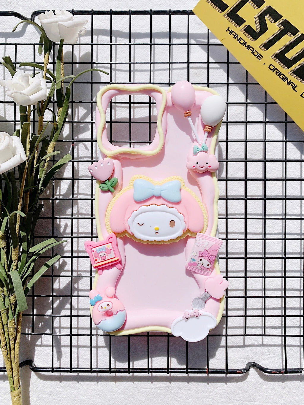 Sanrio Mymelody Handmade Decoden Phone Case｜All Models Available