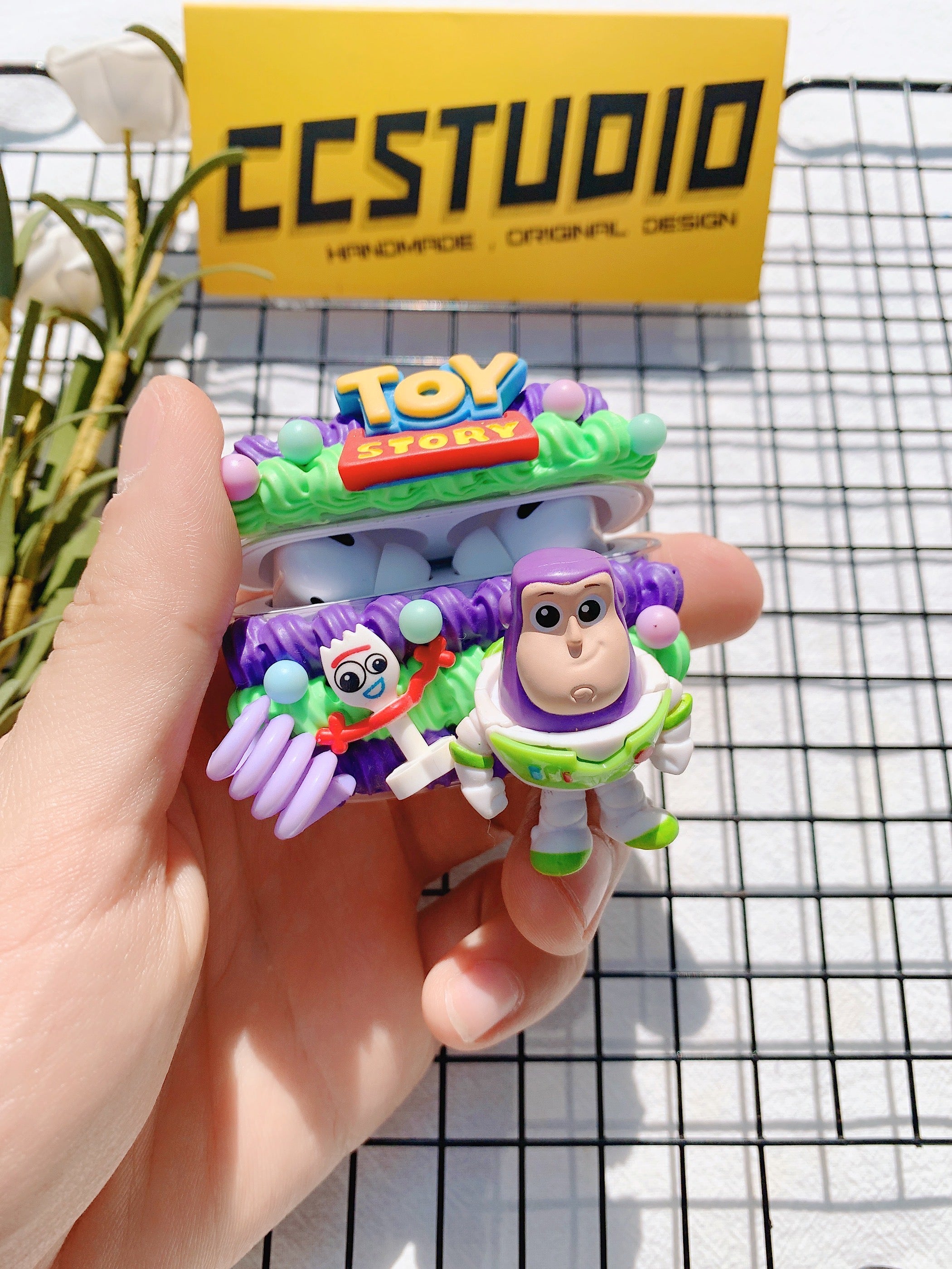 Handmade Decoden Earbud Case｜All Models Available｜Toy