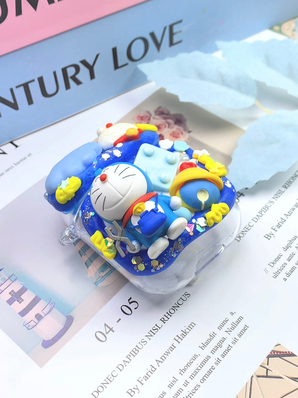 Anime Doraemon Decoden Earbud Case AirPods Case For Any Model