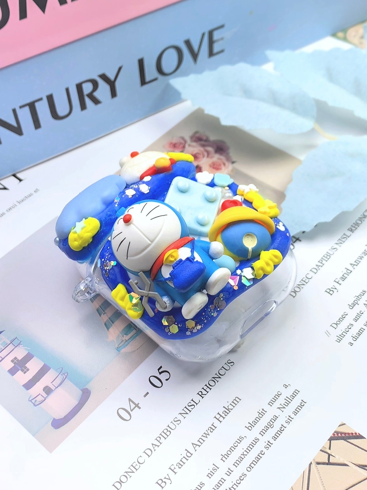 Anime Doraemon Decoden Earbud Case AirPods Case For Any Model