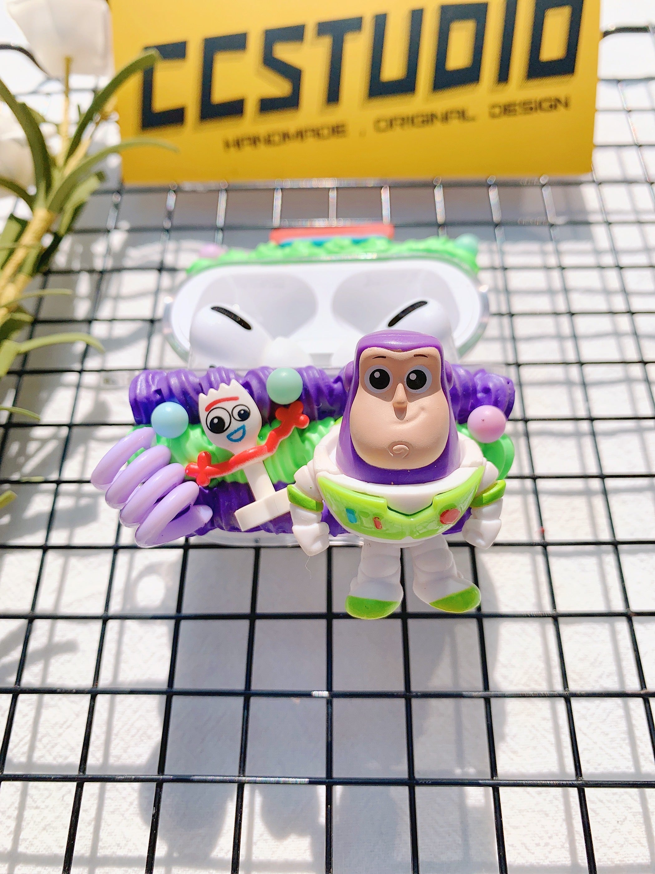 Handmade Decoden Earbud Case｜All Models Available｜Toy