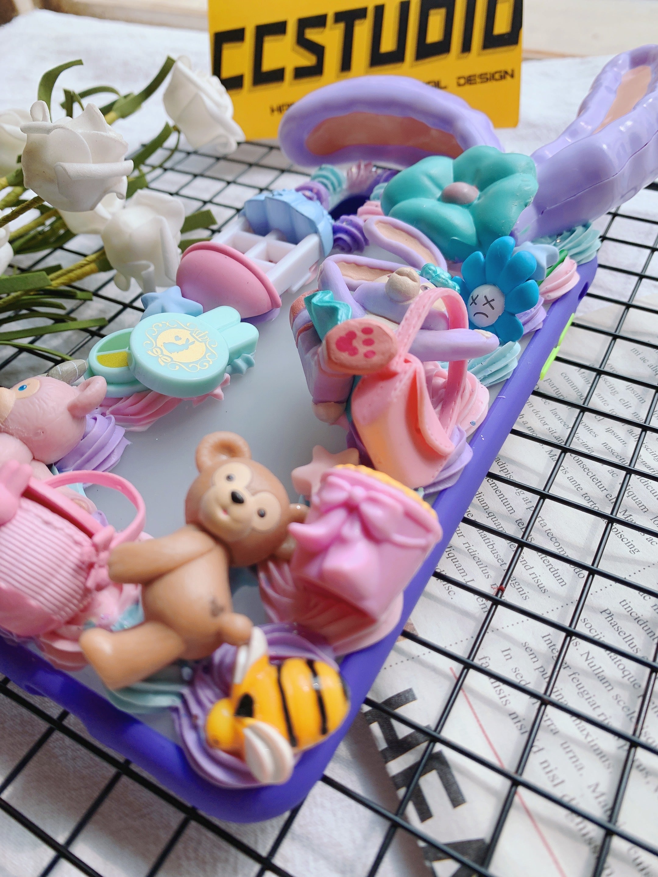 Handmade Decoden Phone Case｜All Models Available Stella