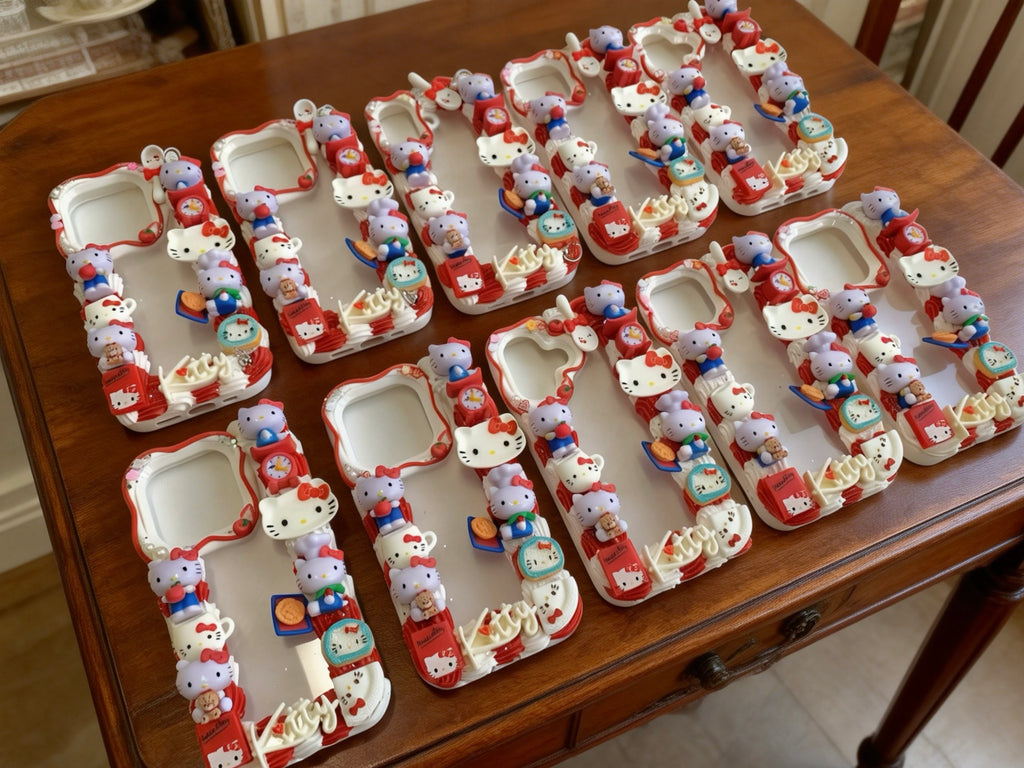 Sanrio Hello Kitty Handmade Decoden Phone Case｜All Models Available