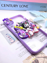 Carica l&#39;immagine nel visualizzatore di Gallery, Sanrio Kuromi Decoden Phone Cases For Any Phone Model
