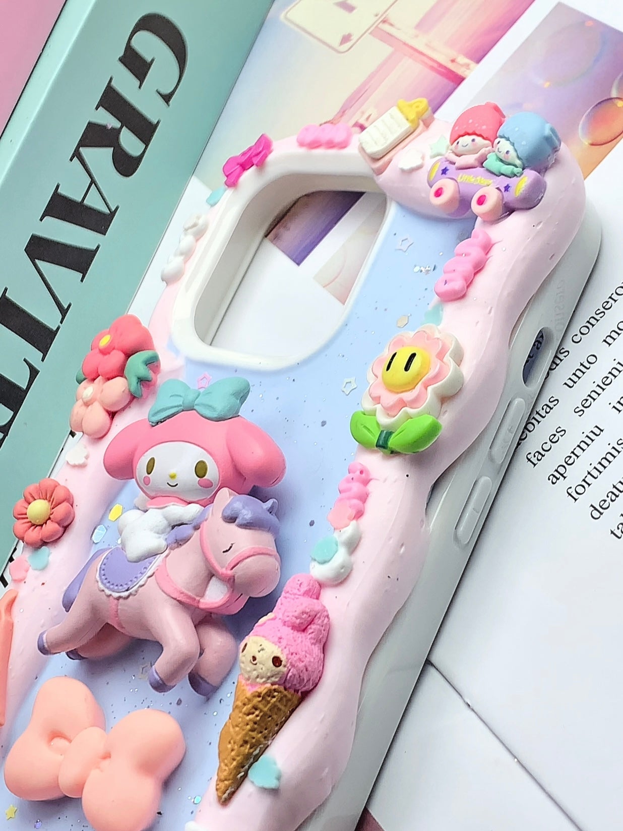 Handmade Decoden Phone Case｜All Models Available