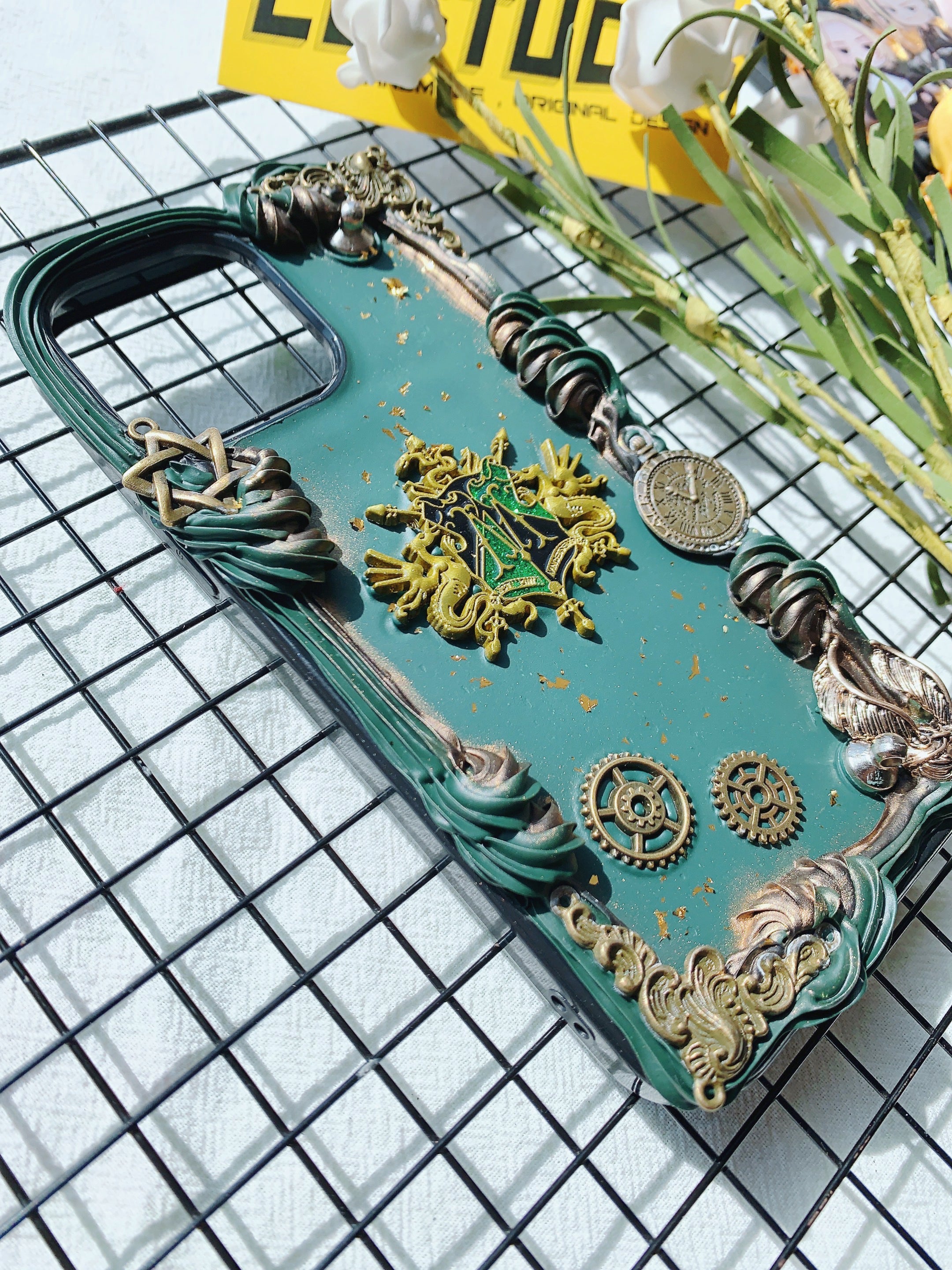 Harry Potter Malfoy Handmade Decoden Phone Case｜All Models Available