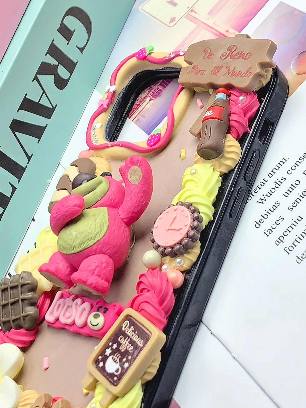 Handmade Decoden Phone Case｜All Models Available｜Toy