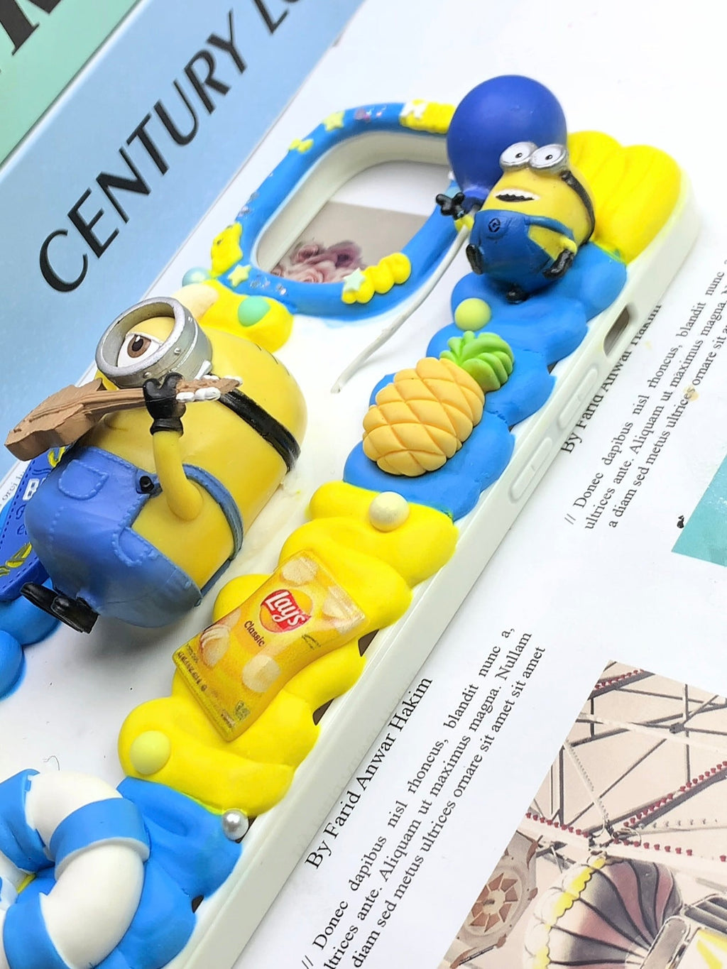Minions Handmade Decoden Phone Case｜All Models Available