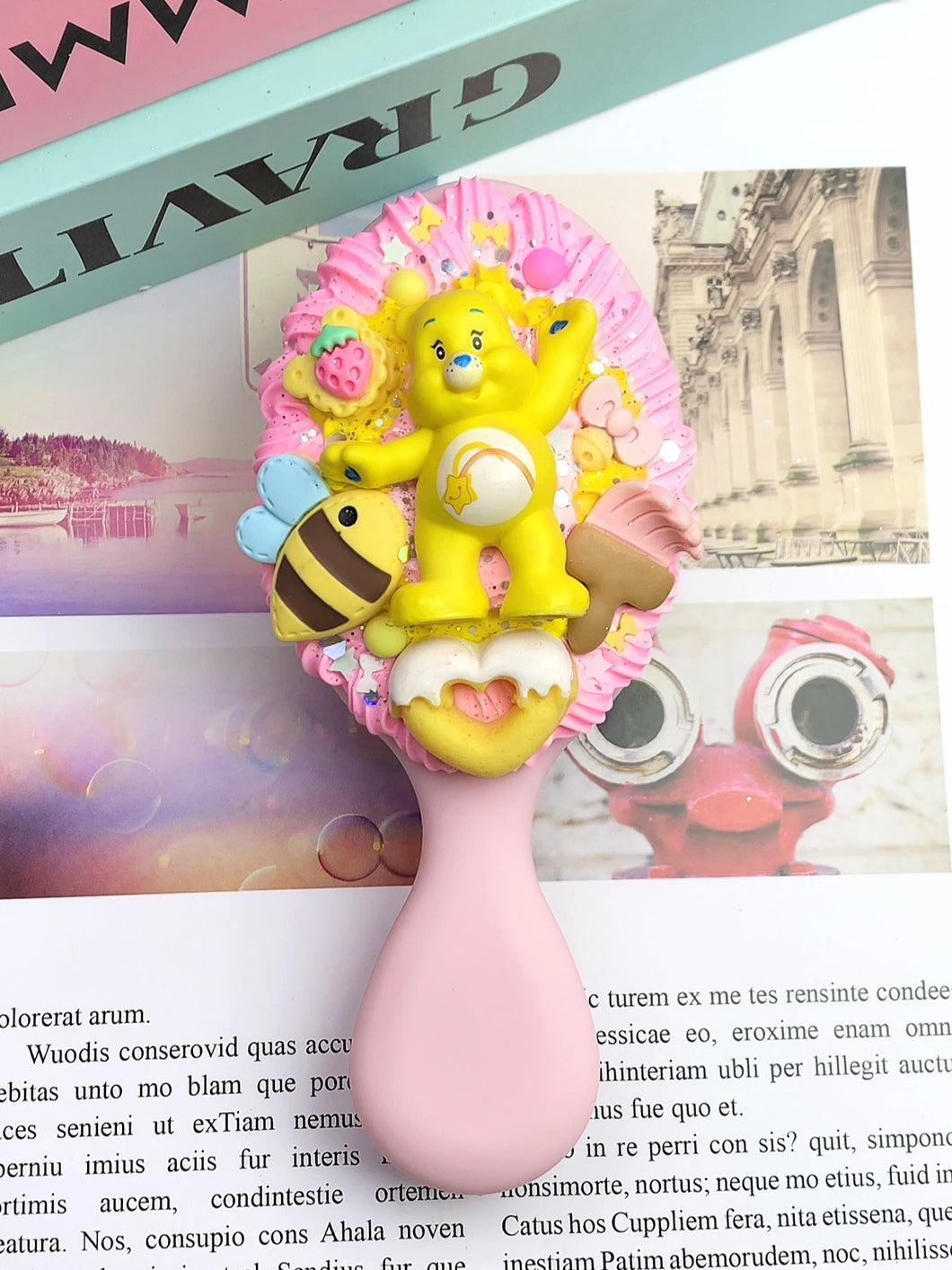 Care Bears Carebears Decoden Hair Brush Comb