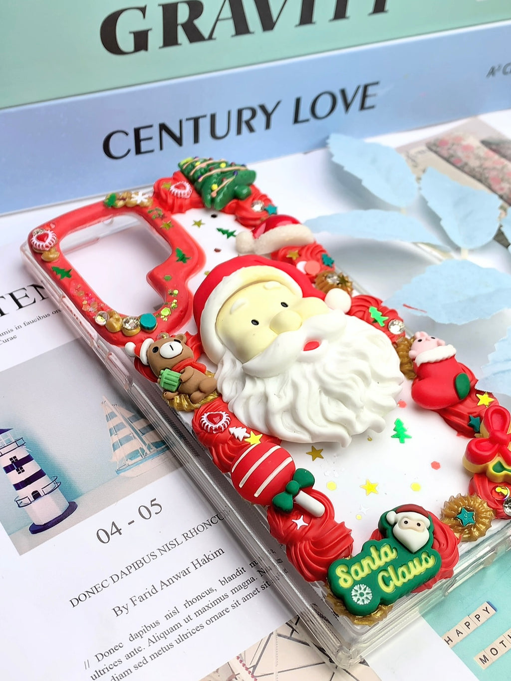 Christmas Santa Claus Decoden Phone Cases For Any Phone Model