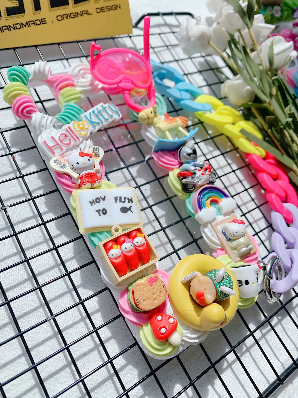 Sanrio Hello Kitty Handmade Decoden Phone Case｜All Models Available