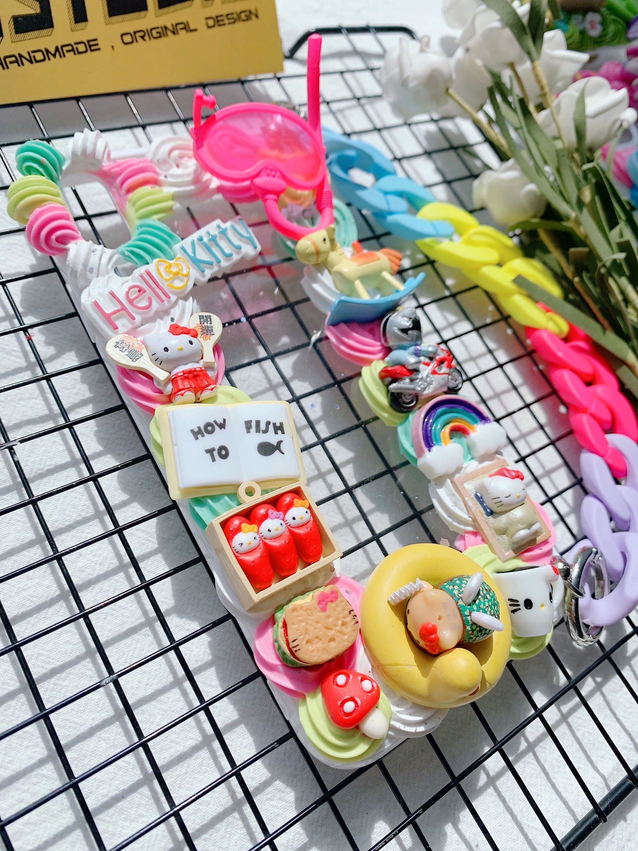 Sanrio Hello Kitty Handmade Decoden Phone Case｜All Models Available