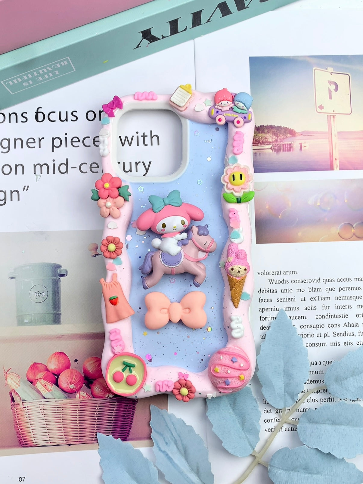 Sanrio Mymelody Decoden Phone Cases For Any Phone Model